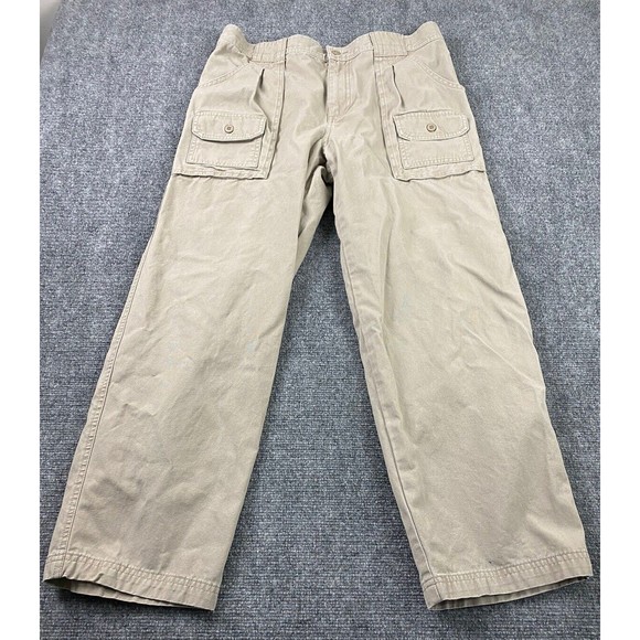 Cabela Cargo Pants Mens 34x30‎ Tan Utility Workwear Pockets Rugged Outdoors - Picture 1 of 12